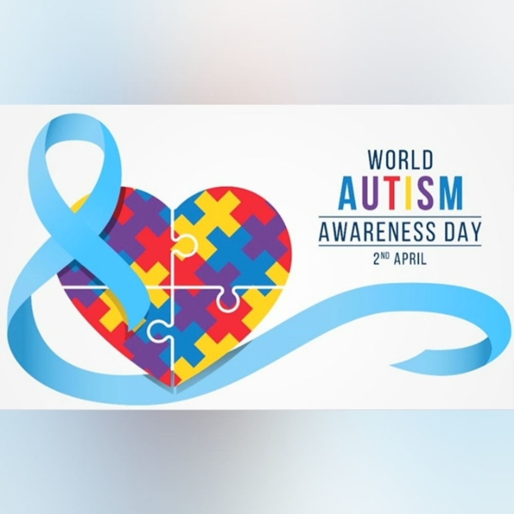 🎗Autism Awareness Day April 2, 2025 Purple Maruno Glass Heart💜 Silk Ribbon - Picture 7 of 7